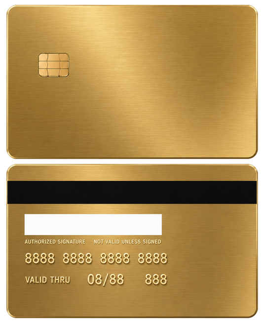 Blank Mirror Gold