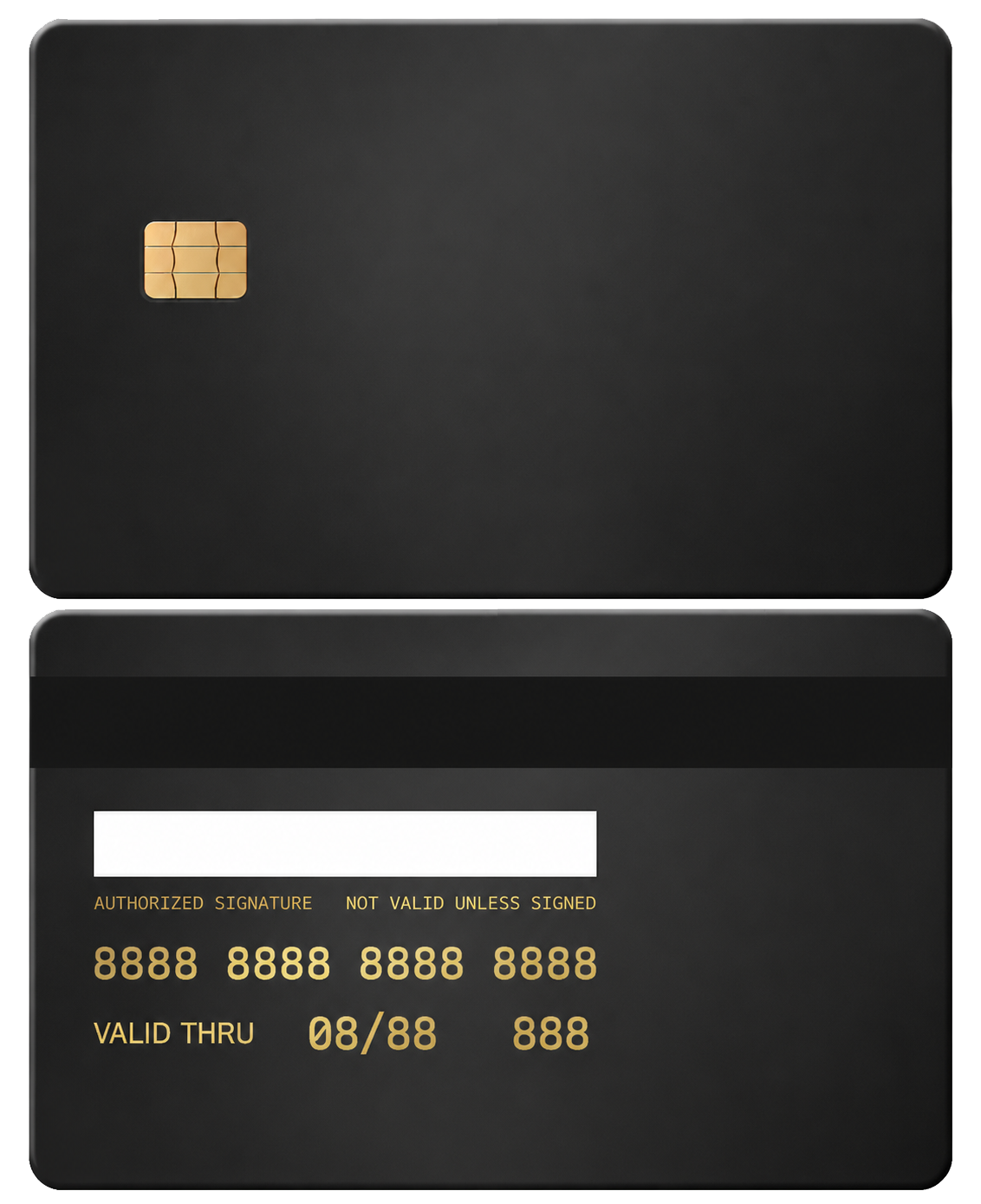 Blank Black Gold
