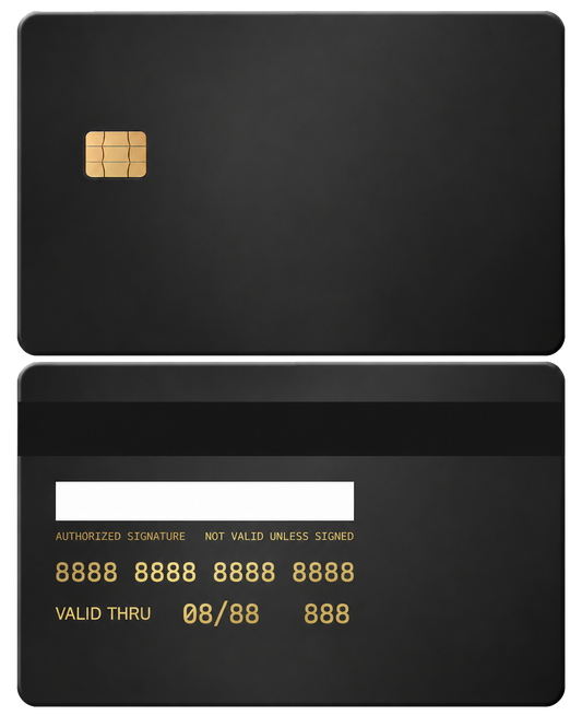 Blank Black Gold