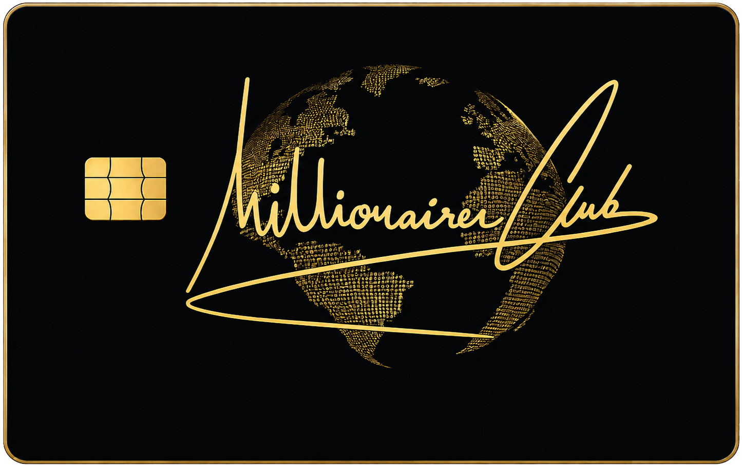 Millionaire Club Brass Black