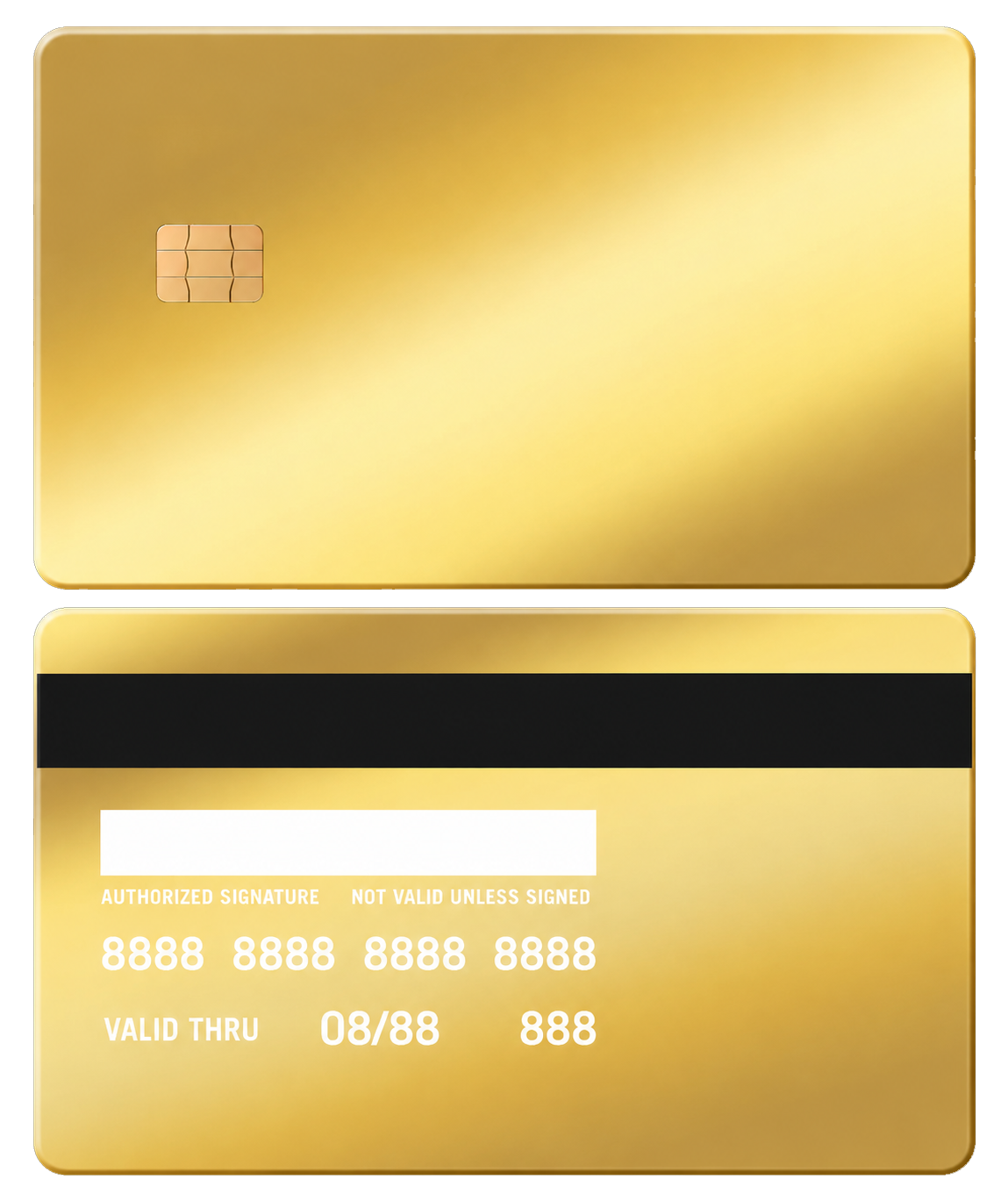 Blank Gold Silver