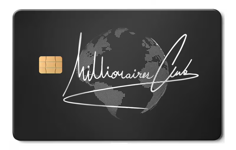 Mirror Black Millionaire Club